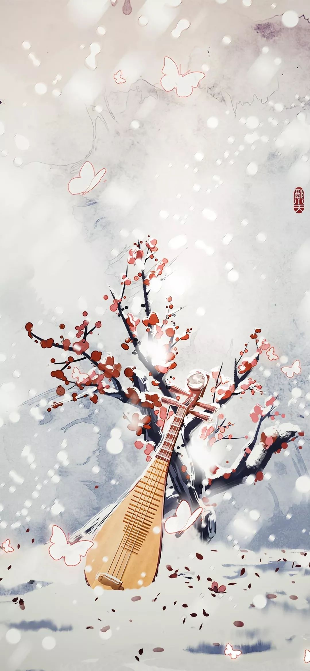  大量古风锁屏壁纸来了！清新淡雅，意境满分