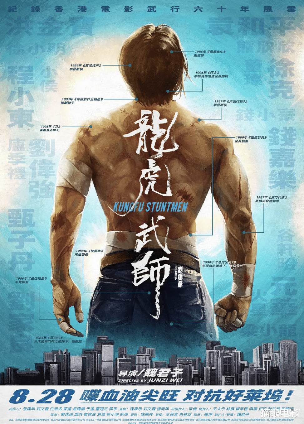 心动4|甄子丹洪金宝高燃亮相，龙虎武师定档8月28日，对抗好莱坞动作片