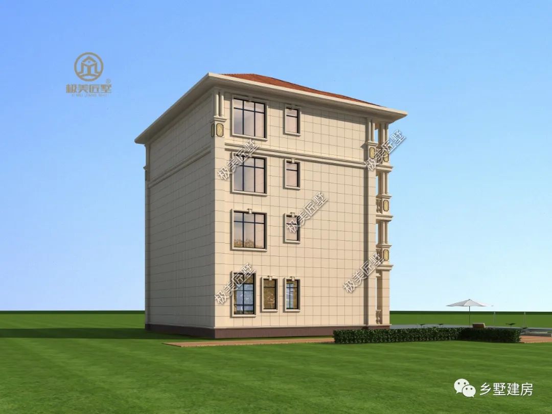 别墅|13×11米农村大家庭别墅这样建，让你尽享温馨家庭