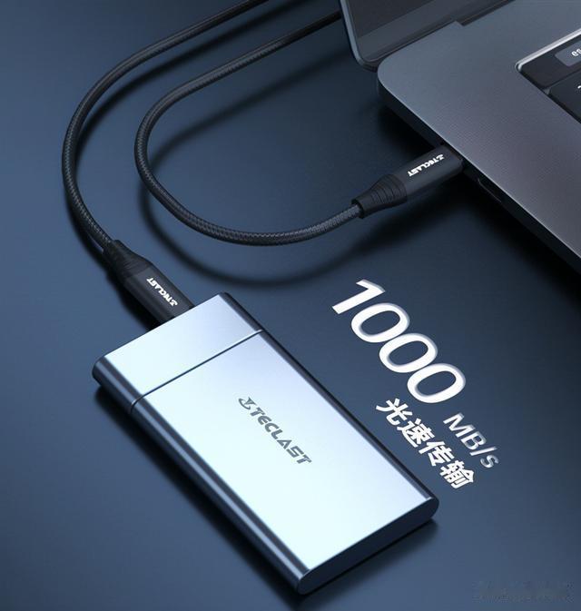 爱回收|100W快充+4K60Hz视频只需79!台电发布双Type-C接口数据线