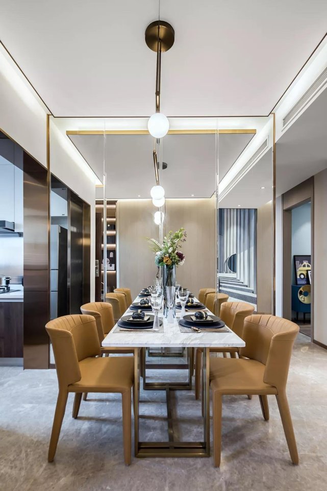 |125平以“轻快乐章”为主题，呈现了一个灵动有秩序的品质空间