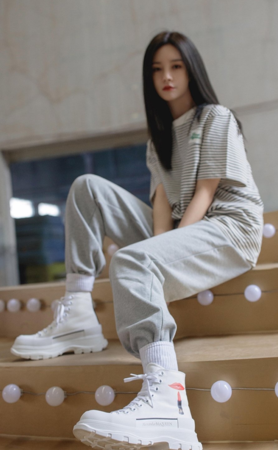 沈梦辰|沈梦辰偷摸着秀恩爱？这双42码“大脚靴”，说是海涛的我也信！