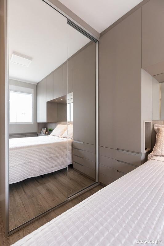 丢掉传统床头柜，桌面镂空做首饰盒，简直就是装修中女生们的福利