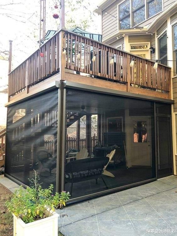 违章建筑|真羡慕国外，二楼户外架空做廊架都不算违建，有条件我也绝不放过