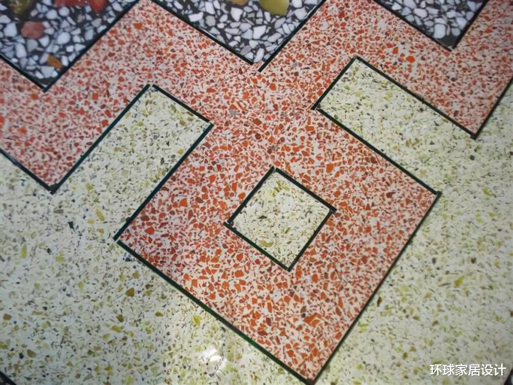 农村一楼,地板是铺瓷砖还是水磨石?我一点也不纠结,直接选这种