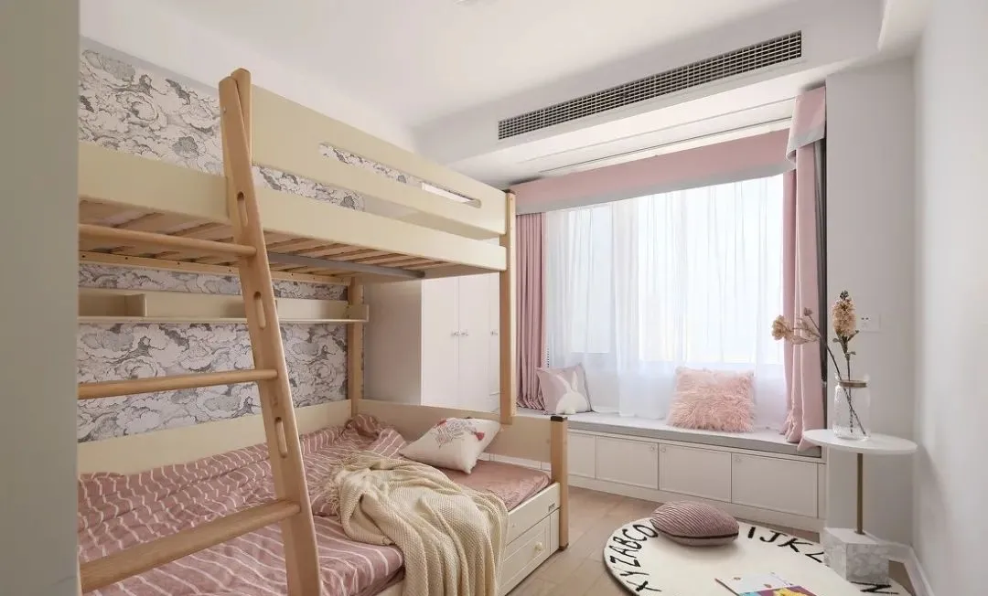 |126㎡现代简约风格新房装修，线框背景墙简洁精致！