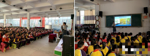 福贡快报 2021年“大手拉小手—科技传播行动”科普报告首进福贡