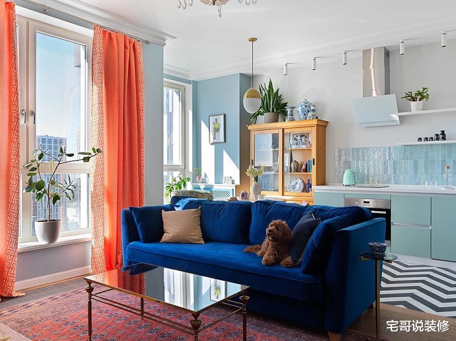 36岁大龄女孩56㎡的家:室内配色让人赏心悦目,精致浪漫又温馨!