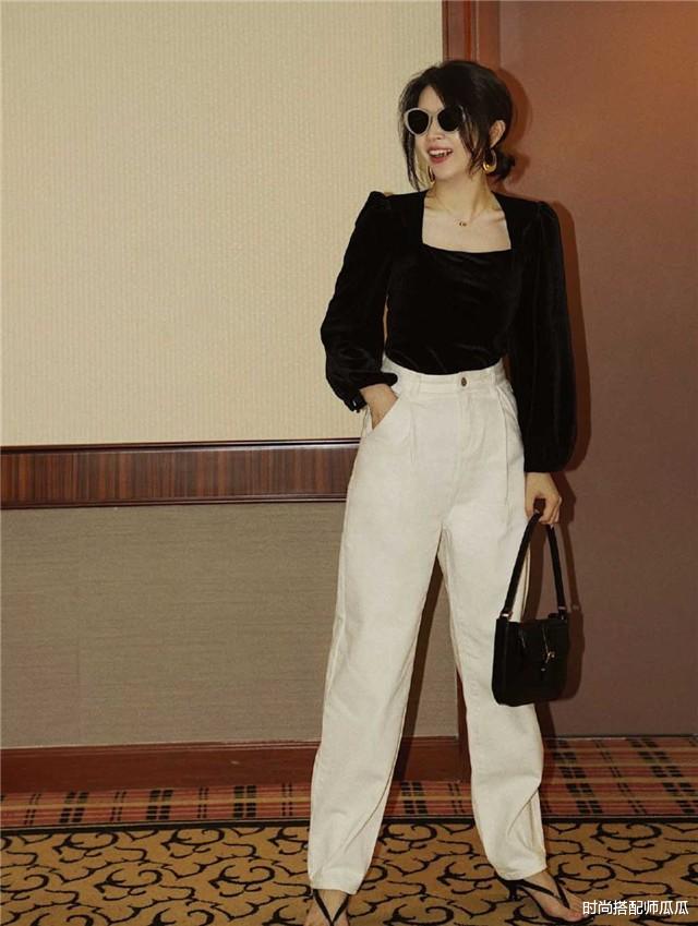 时尚搭配师瓜瓜 今秋这条“豆腐裤”火了，舒适优雅减龄，三四十岁的女人穿上真美