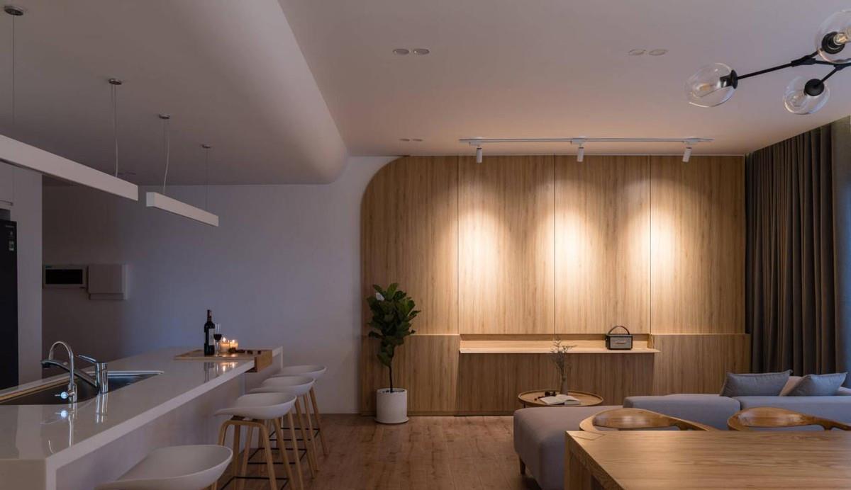 |往往越简单的设计越受欢迎，120㎡全屋原木色，再过10年照样高级