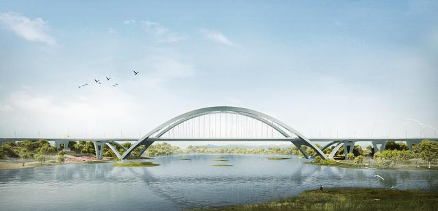 张文宏|永定河上方将再添新地标，海上施工设施首次进京支援