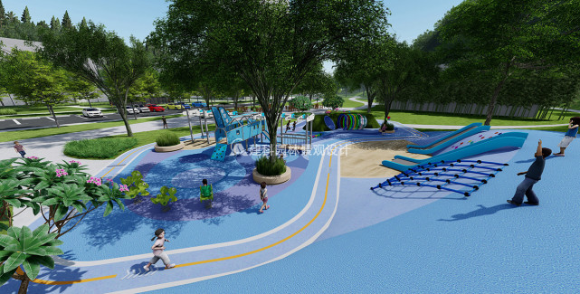 小区景观方案设计案例 建科园林景观设计
