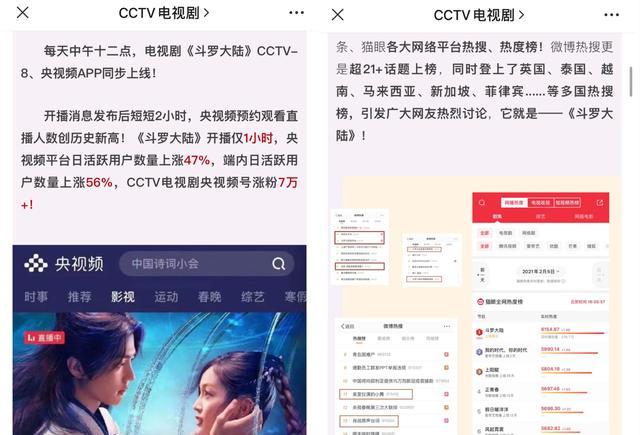 央视|《斗罗大陆》首播后续，央视官方发文做报道，是对肖战的莫大认可