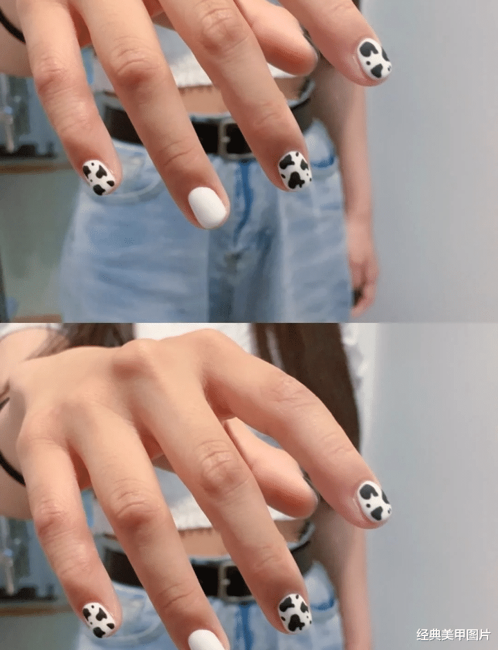 美甲|谁说短指甲不适合做美甲，美酱第一个跳出来反对！
