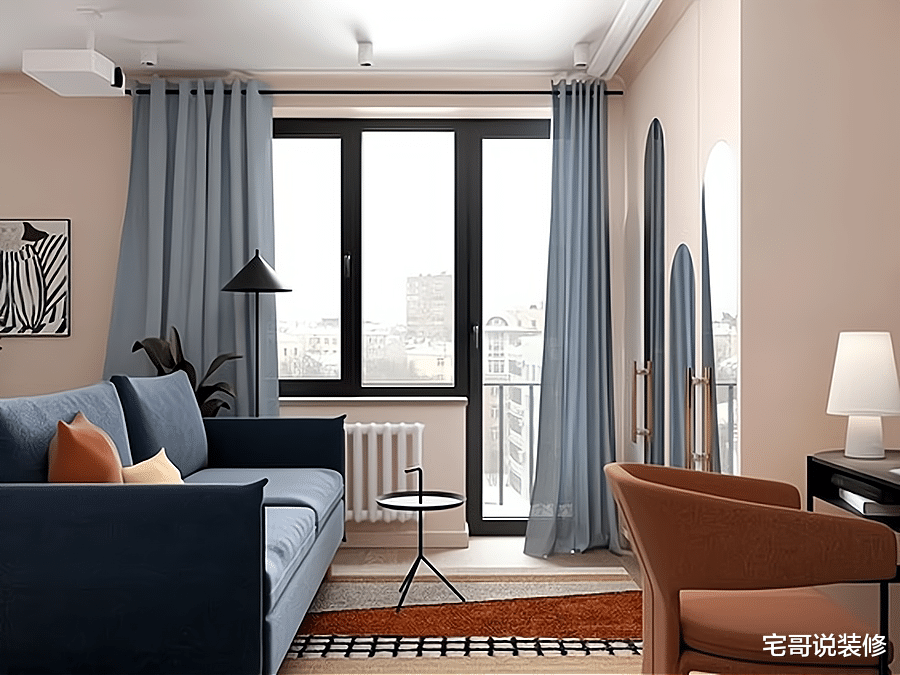 单亲妈妈和8岁女儿住35㎡公寓,室内配色让人赏心悦目,时尚又温馨