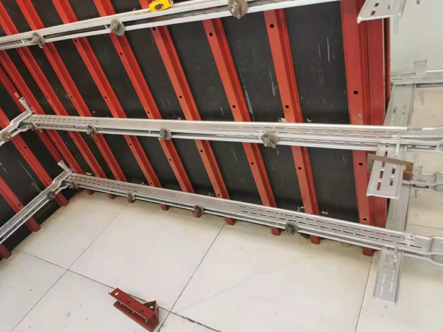 新型剪力墙模板支撑结构概念