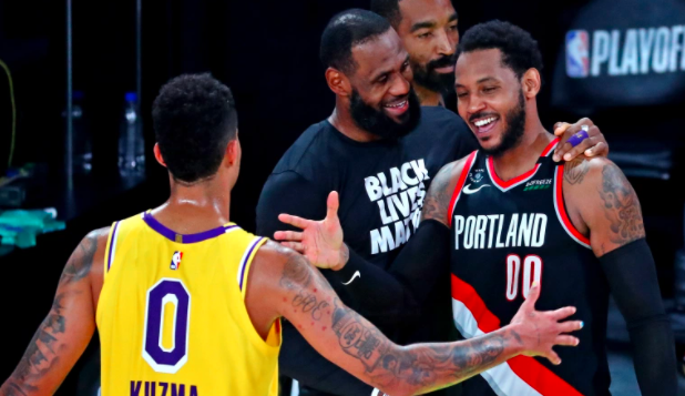 湖人队|利拉德洛瑞都不来？湖人可签昔日NBA超巨，与詹姆斯浓眉组成3巨头
