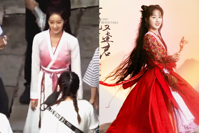 刘诗诗|袁冰妍《落花时节又逢君》茶花妖秒变青鸾火凤，刘学义黯然神伤