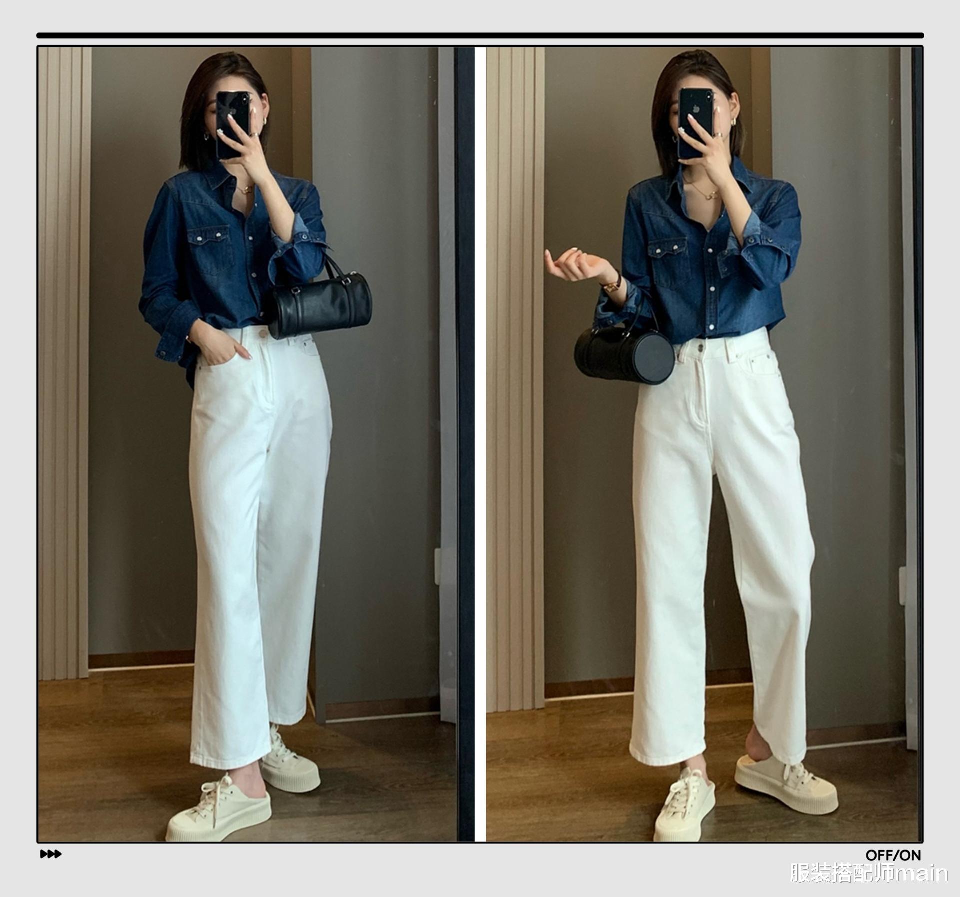 服装搭配师main|小个子选对了“阔腿裤”，就拥有了时髦与高级，关键还特别显腿长