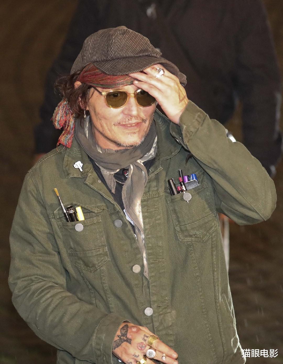 3189|58岁约翰尼德普新照流出，面容憔悴气势不再，网友：想念杰克船长