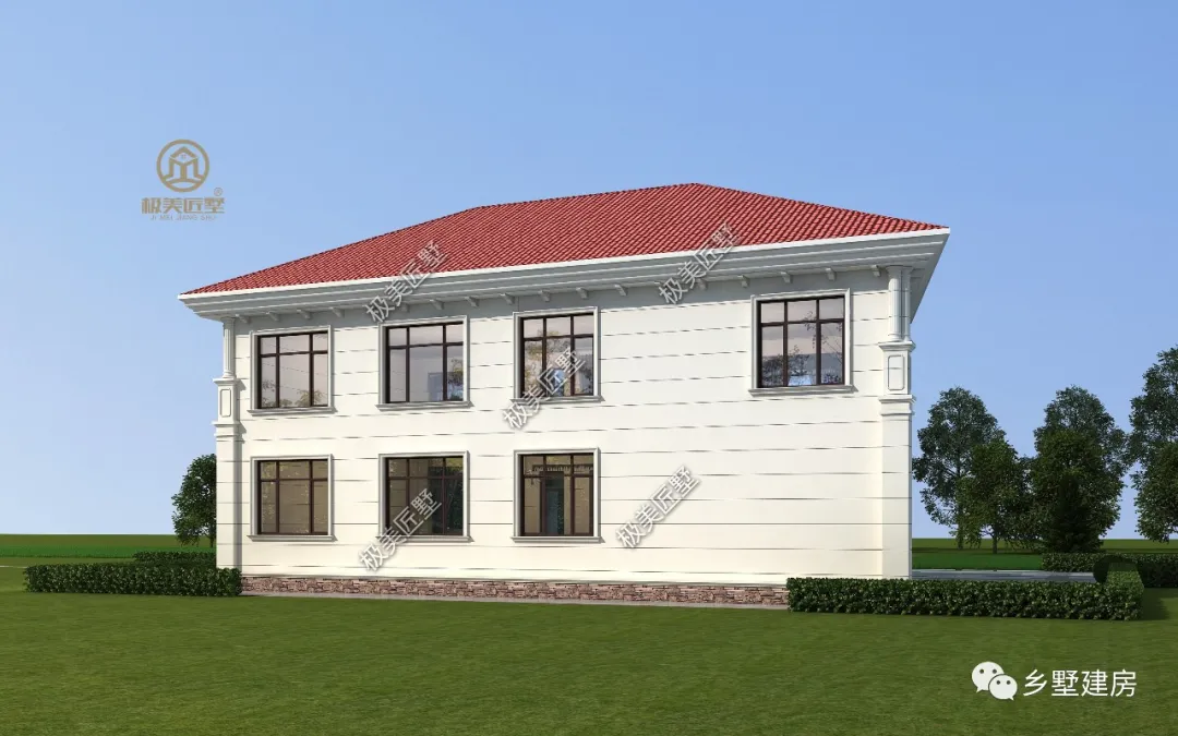 建房二层刚刚好，小巧别致又舒适，看着欢喜住着舒心