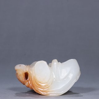 送子观音|旧藏-和田玉“送子观音”雕件