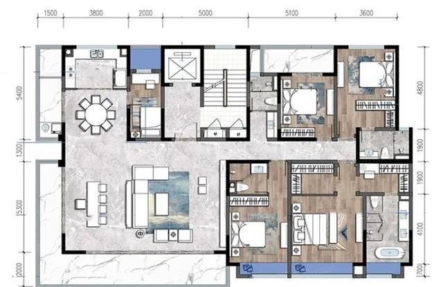 这种户型设计很“亮眼” 我说得是睁不开眼那种！