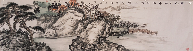 燕赵时讯 放怀天地外 得韵山水间——苑竹山水画作品赏析