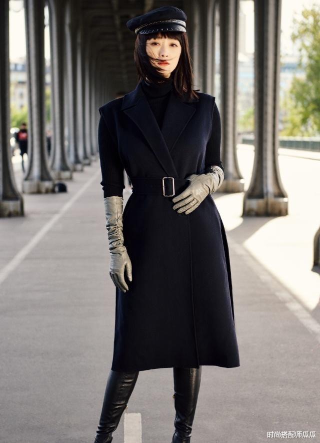 柳岩|?肩宽、骨架大的女人，这样穿“大衣”准显瘦！看蒋欣关晓彤就懂了