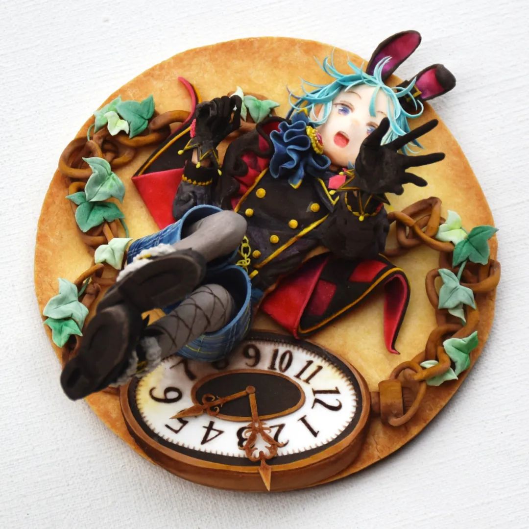 小姐姐|日本小姐姐做出3D动漫蛋糕,比手办还精致!根本舍不得下口