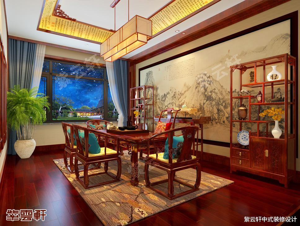 书写华美艳丽的中式风格别墅装修，遇见那抹醉人旋律