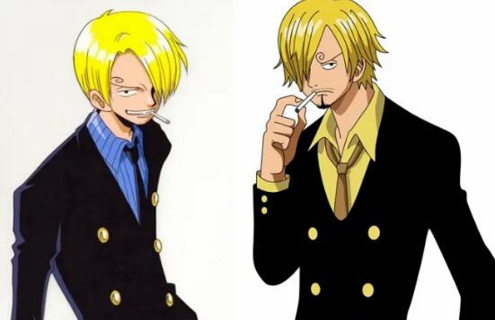 路飞|草帽海贼团成员过去与现在对比，乔巴可爱了不少，罗宾去了美白