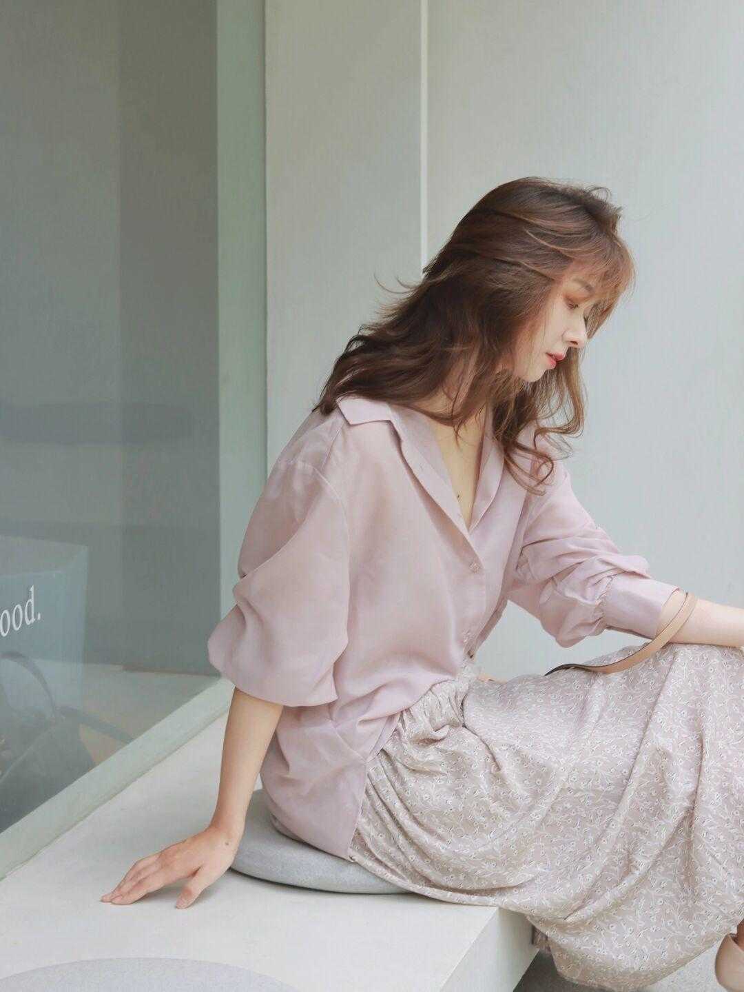 颜红橙|挑来挑去,还是“粉色”甜美减龄,这样搭配温柔又有少女感