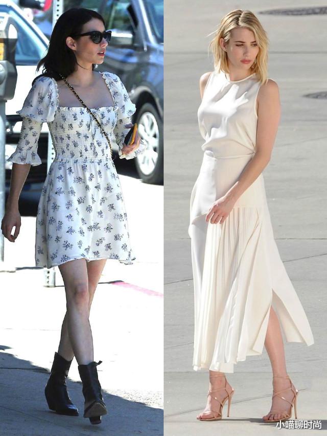 小喵聊时尚|小个子最懂显高的技巧，用“上下法则”来优化比例，妥妥的显腿长