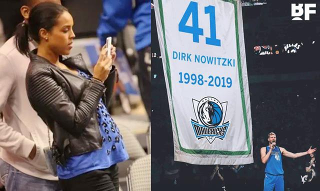 诺维斯基|43岁诺天王久违！娶黑人美女，NBA罕见夫妻，结婚10年养1家5口
