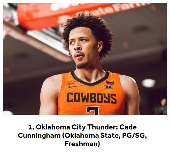 火箭隊|美媒最新預(yù)測火箭抽中5號簽，雷霆選中小東契奇+小倫納德