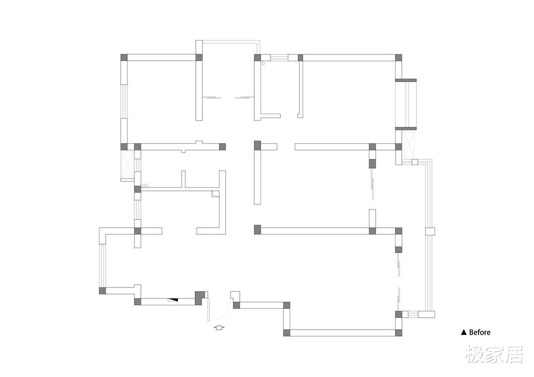 用阳光打造自然温馨之家，一家人独享安逸时光，处处充满爱意