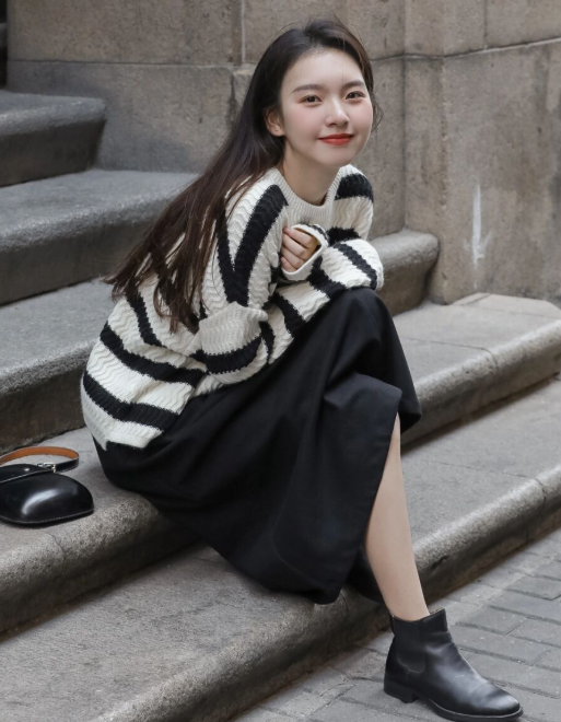 何有强 冬天的第一件内搭， 建议你们选择“毛衣针织衫”，温柔度爆棚！