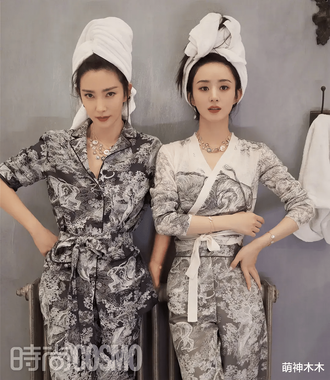 赵丽颖|赵丽颖与李冰冰拍杂志完败，眼神涣散气场不足，腿长对比惨烈