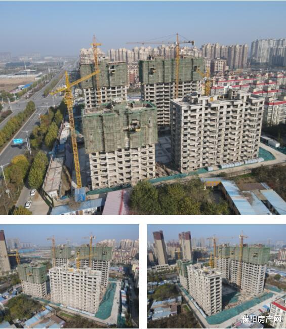 重庆|濮阳北片区楼盘航拍图又来了，你最关注哪个？