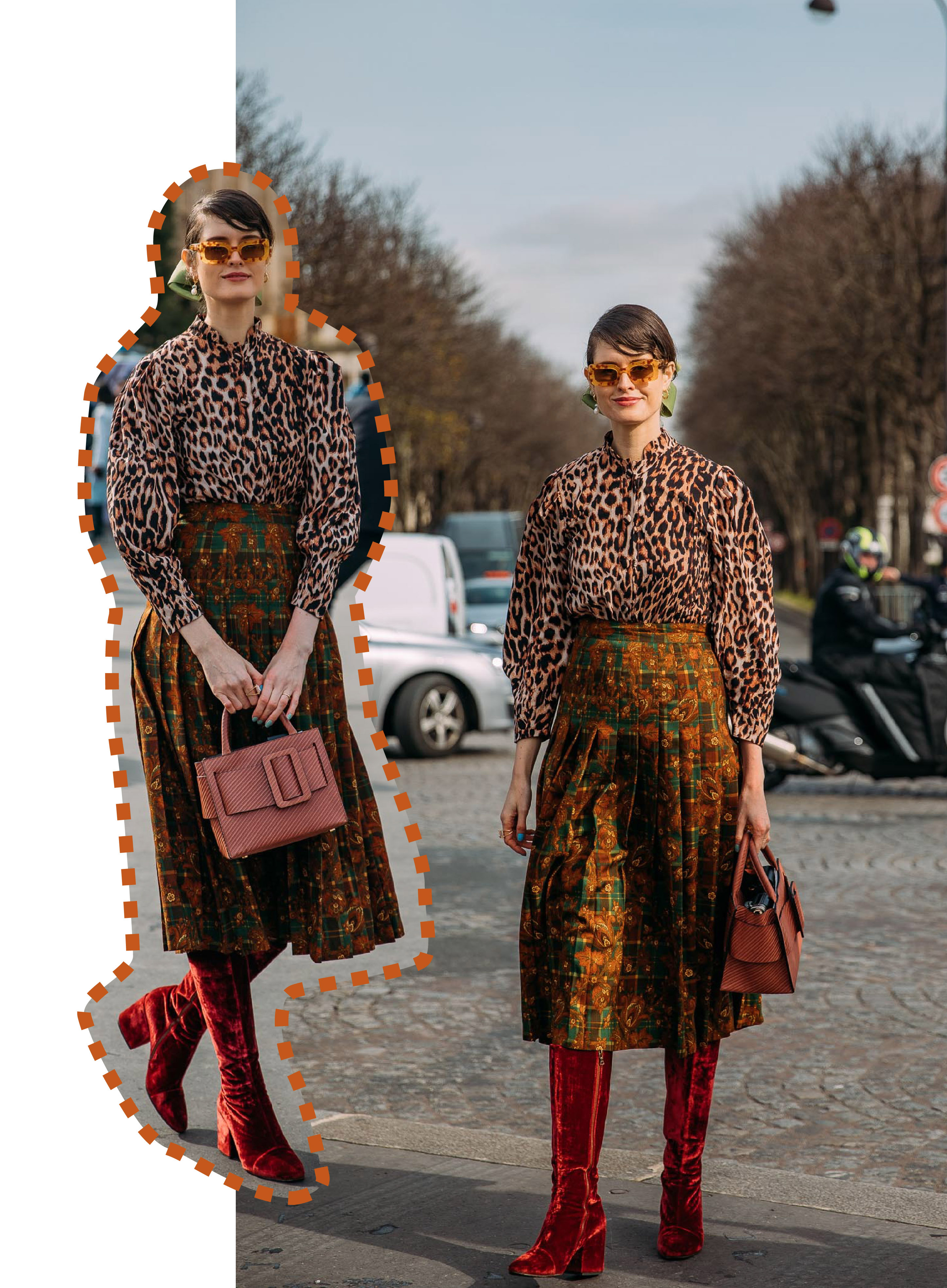 时尚不打羊|初秋换季百褶裙必不可少,这样穿轻盈又优雅,简单穿出秋日风情!