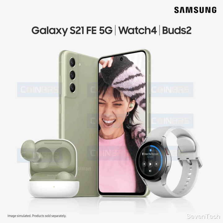 主板|三星Galaxy S21 FE官方图片证实泄露的规格