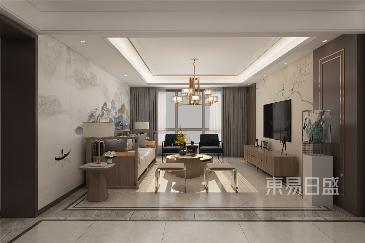 115m2新中式风，优雅又有格调，一眼就爱上TA