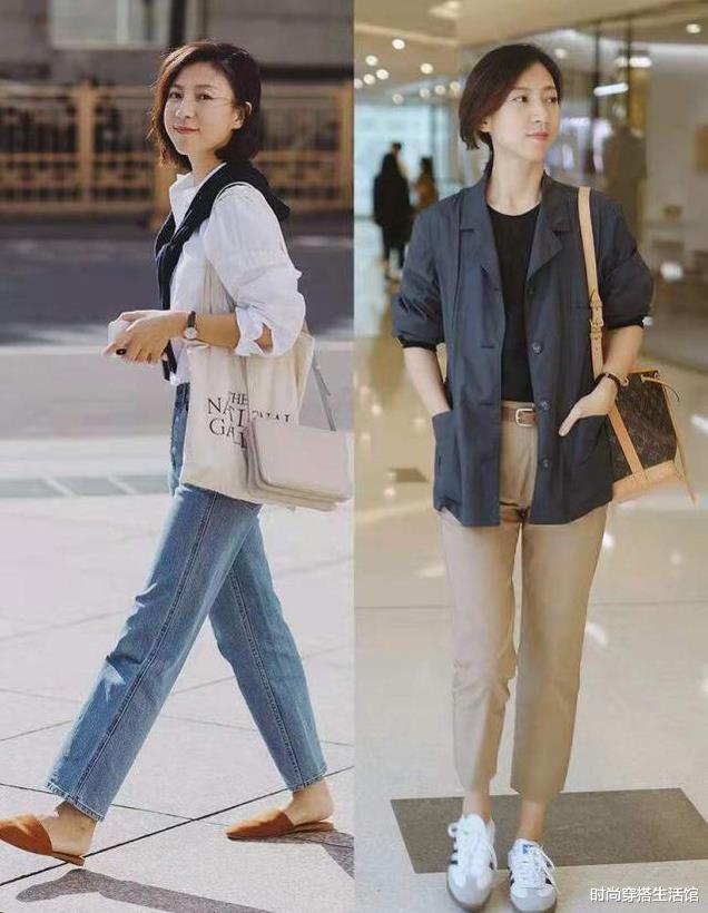 时尚穿搭生活馆|秋天非常考验穿搭功力，中年女人掌握这些搭配套路，减龄又显气质