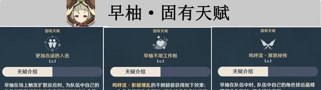 桃小菁的|原神「早柚」角色攻略，培养搭配详细分析，这么可爱，你抽了吗？