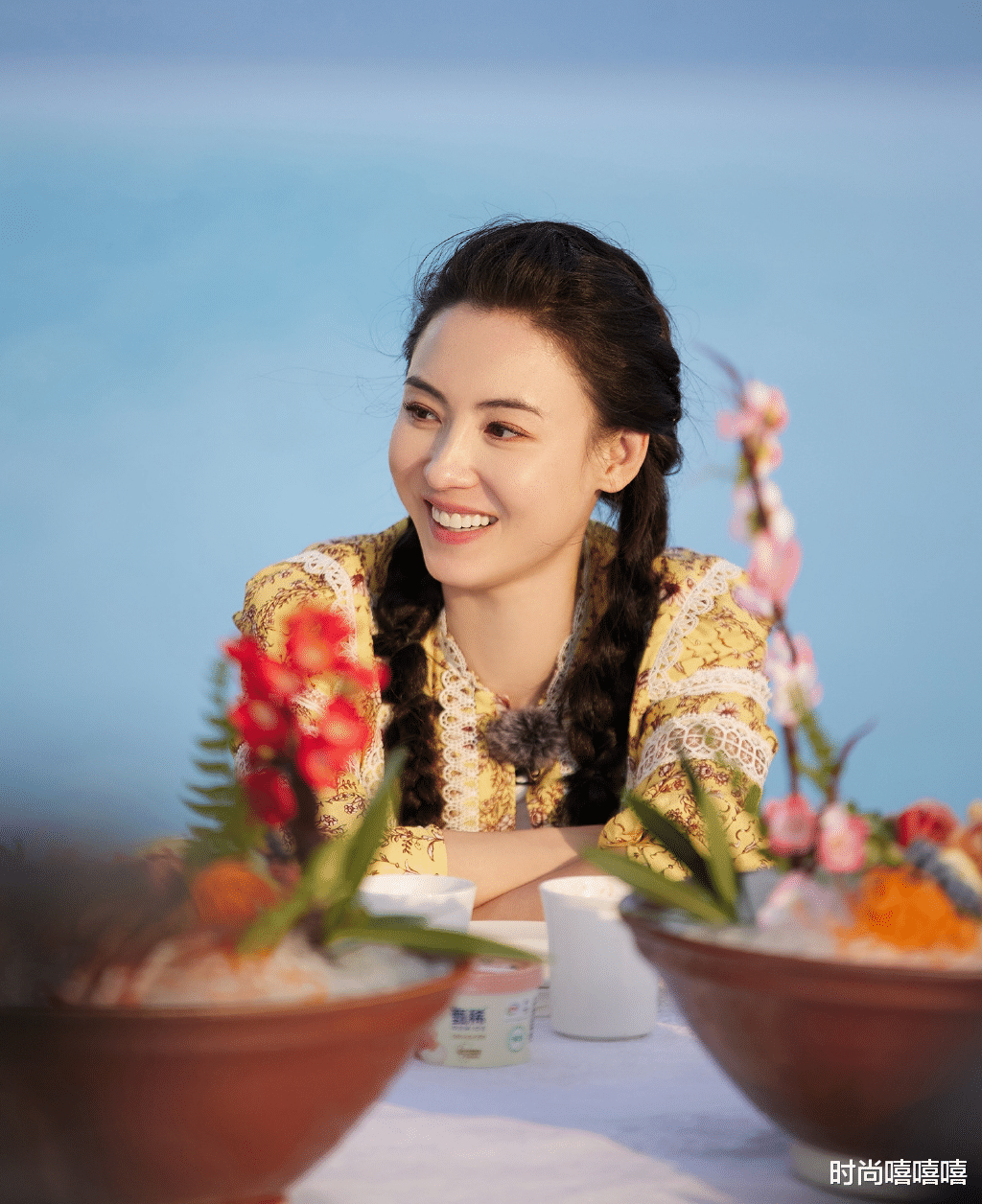 编发|被张柏芝的花样编发惊艳，简单时髦好上手，清爽减龄好适合夏天