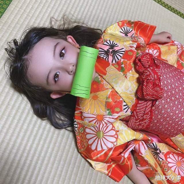 祢豆子|5岁就颜值拔群！小萝莉神还原《鬼灭》祢豆子，超天然大眼萌翻