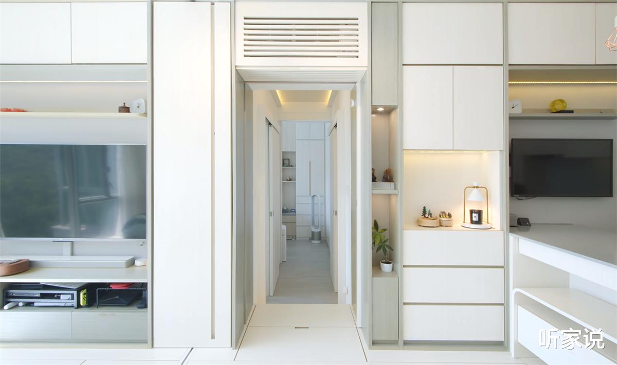 香港80后夫妻买下45㎡小家，搭起地台将两室变三室，网友：真的服