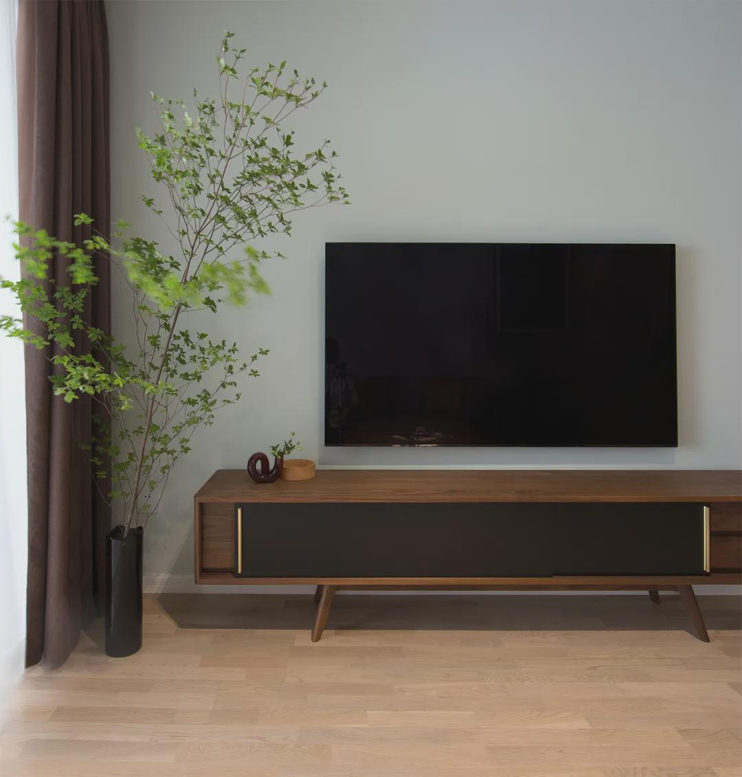 68m2潮流复古风格装修，打造自然宁静居住氛围