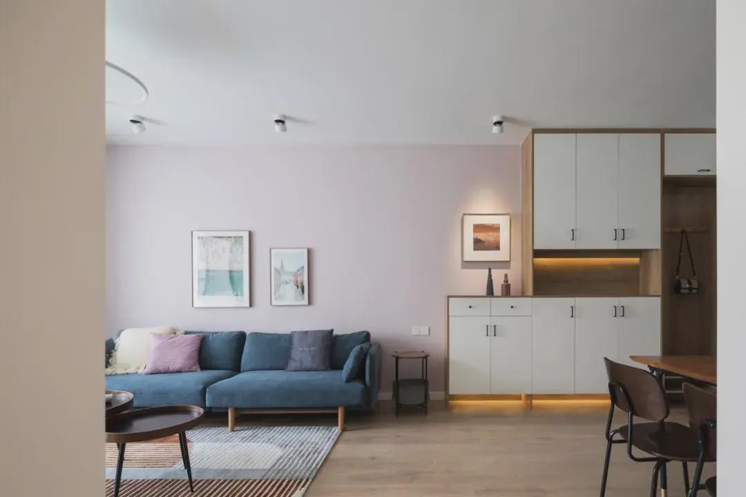 92㎡浪漫北欧风装修，温暖好色，超实在的一房多用